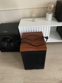 Subwoofer aktywny Magnat Monitor Sub 200A (wiśniowy)