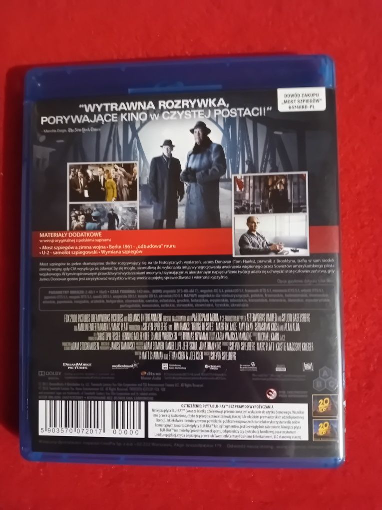 Most Szpiegów [Blu-Ray]