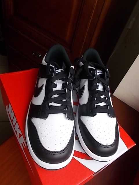 (roz. 38,5 -24 cm) Nike Dunk Low Black White 2021 Jordan 1 Dunk Panda