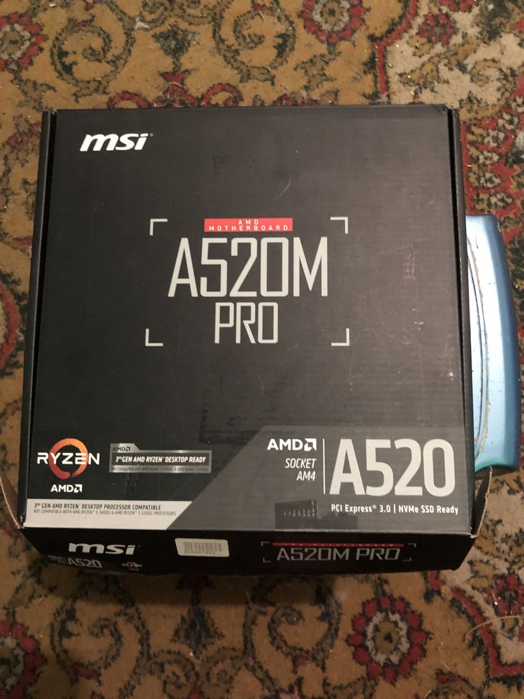 Материнская плата MSI A520M Pro