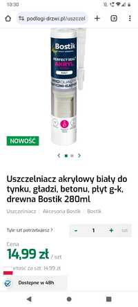 Akryl wewnętrzny biały  za jedna trzecia ceny sklepowej