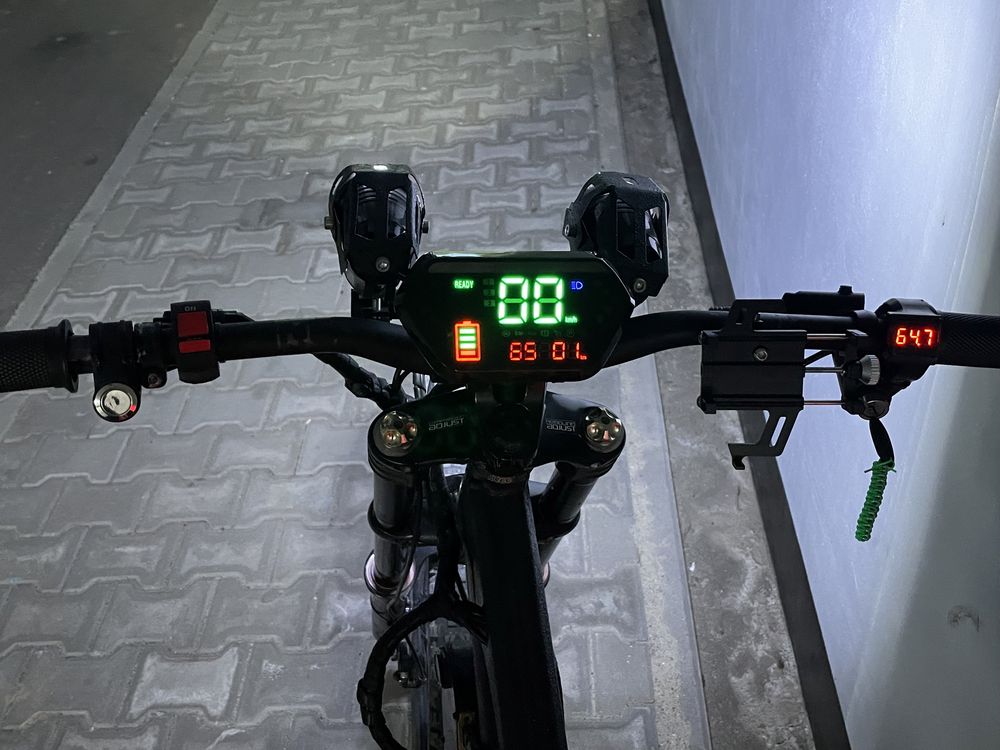 E-bike 3K-Turbo 60V 73km/h Full