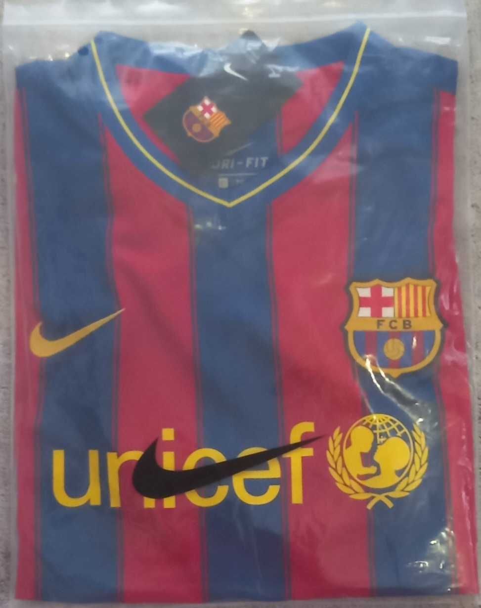 Nowa koszulka FC Barcelona, model retro, 2009/10 #9 Zlatan Ibrahimović