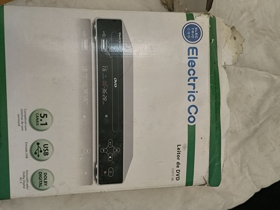 DVD da marca Elétrico Co