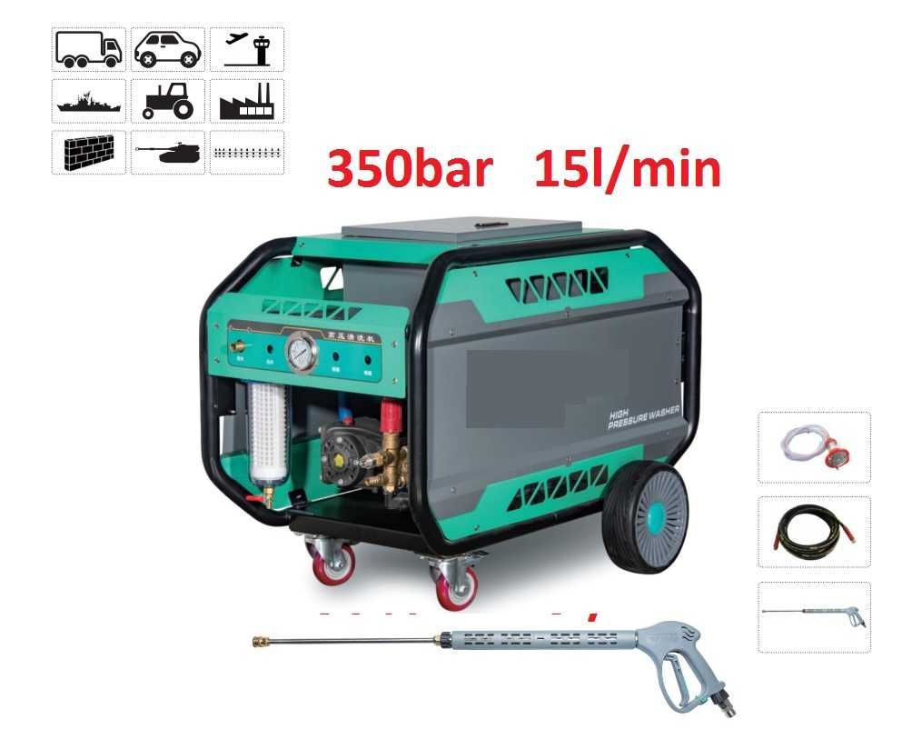 Myjka ciśnieniowa 350bar 15l/min rolnicza/przemysłowa/do domu
