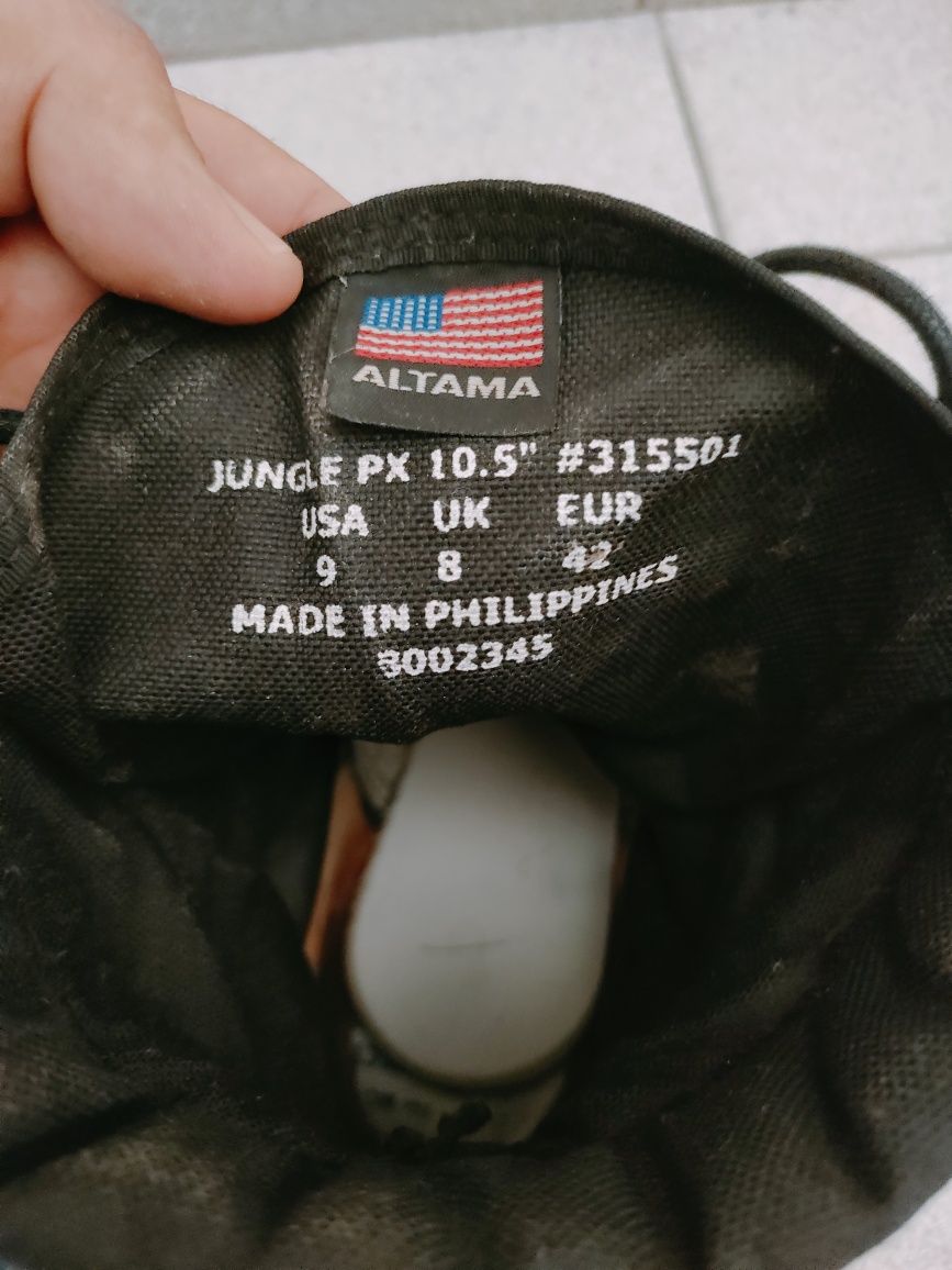Botas Altama Jungle tamanho 42