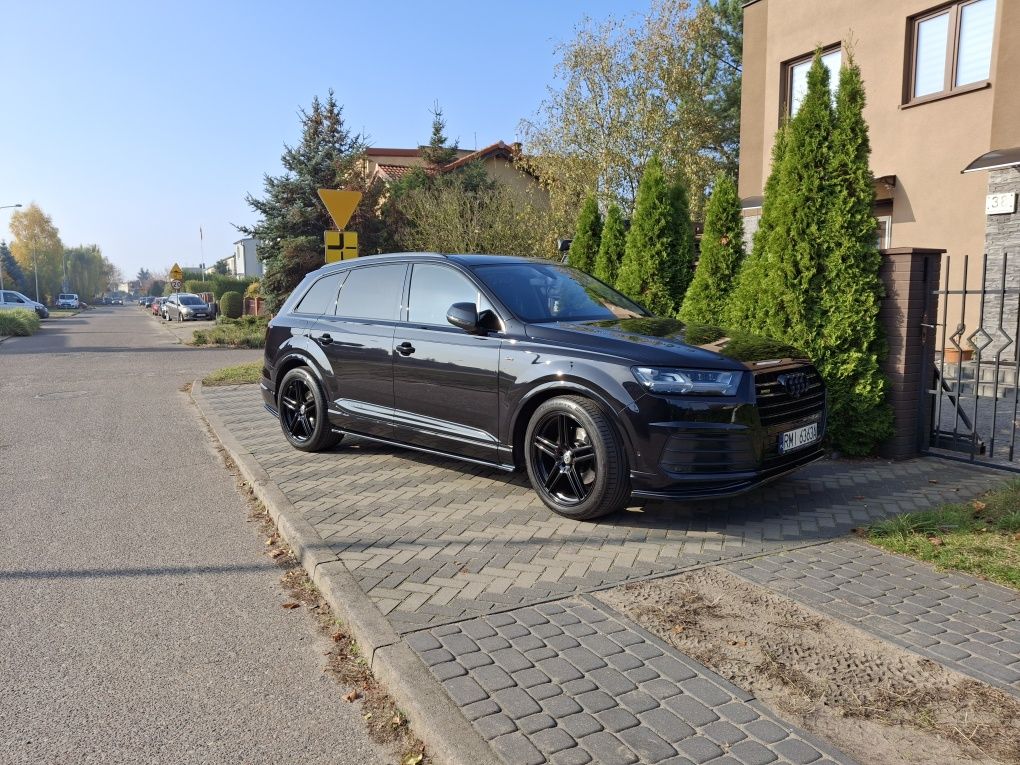 Audi Q7 aktywny wydech s-line pakiet Maxton Matrix