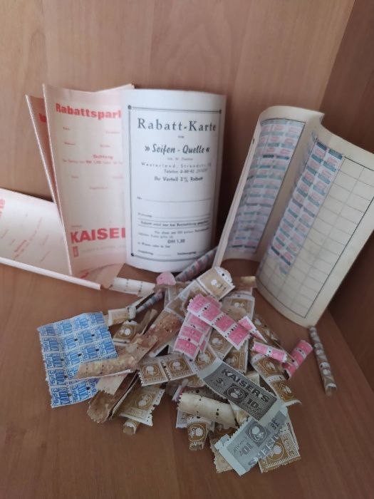 Rabatt Marken stare niemieckie rabaty na kawę Kaiser Seifen-Quelle