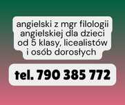 korepetycje z angielskiego