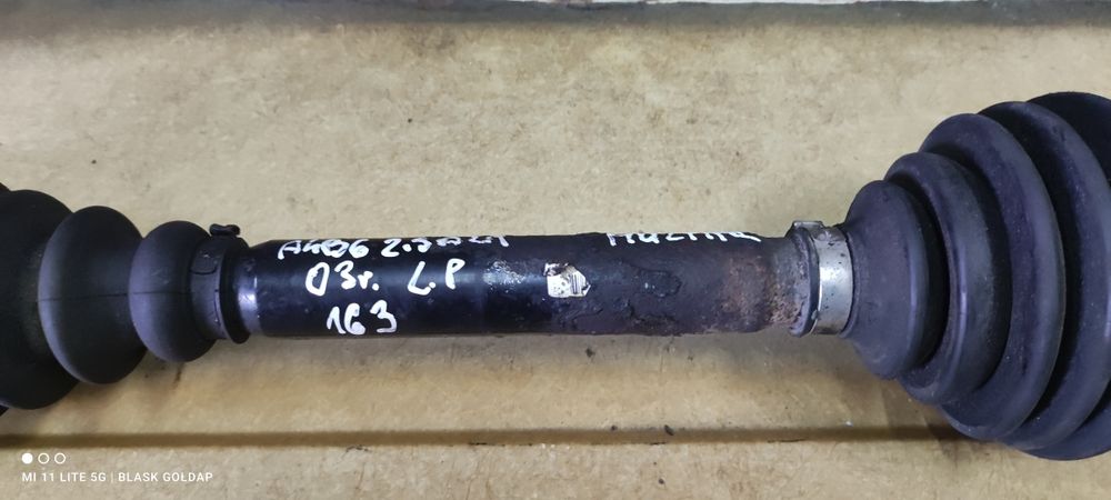 Półoś Lewa Przód Audi A4 B6 2.5 Multitronic 03 Części Blask Gołdap