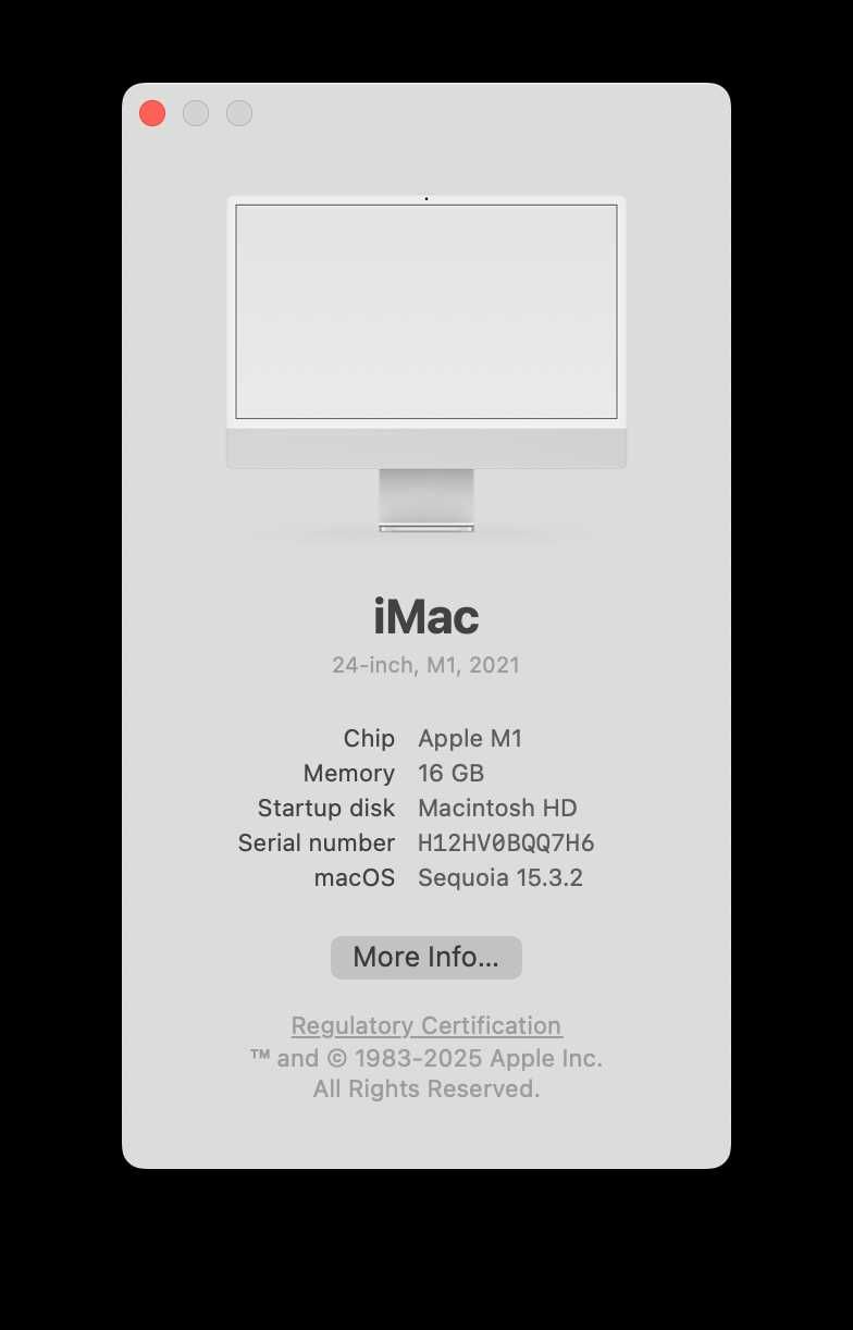 Apple iMac M1 24" 16GB/256GB como NOVO