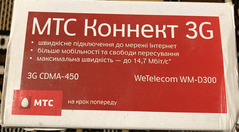 3G модем МТС Коннект