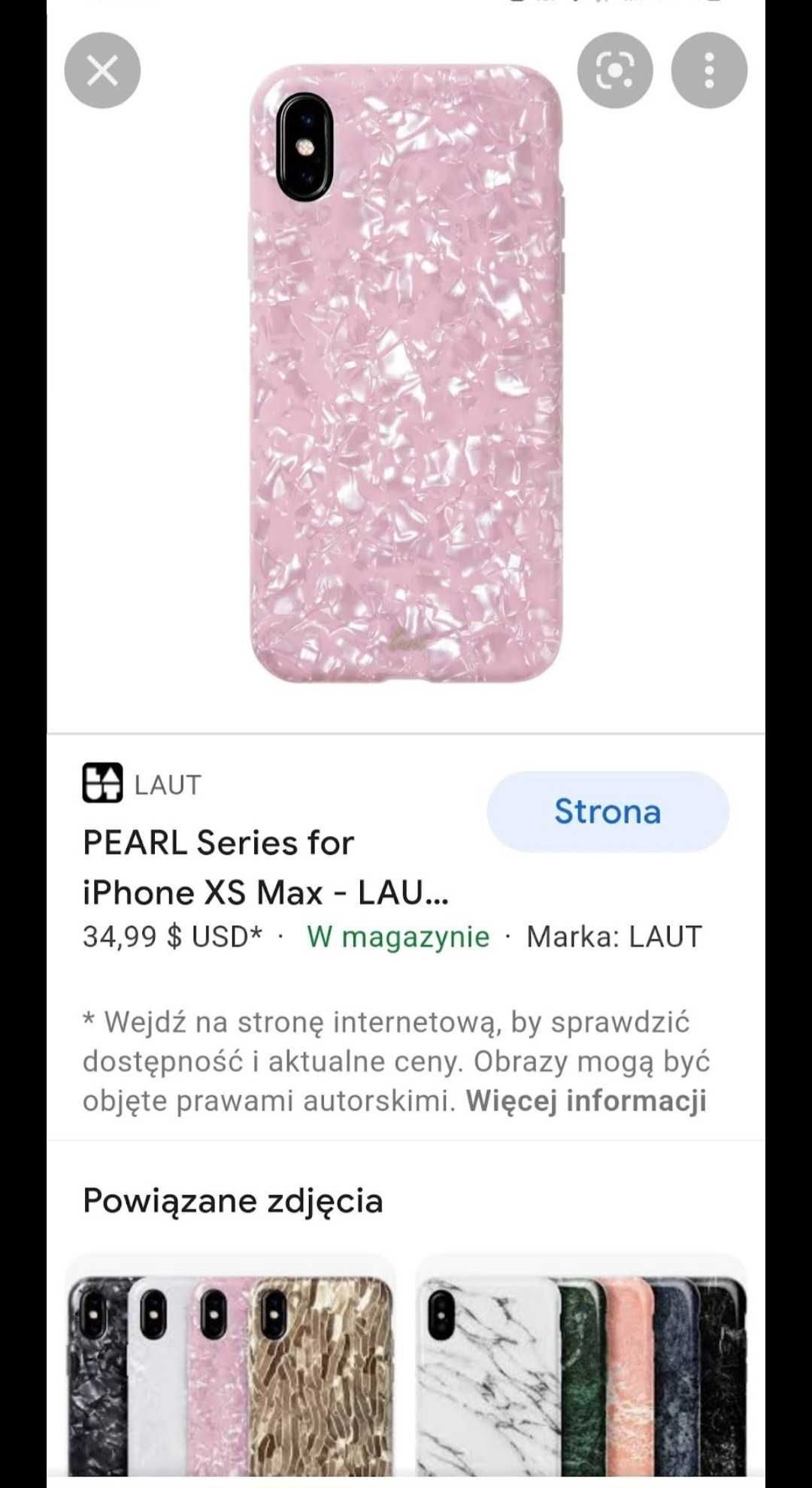 Etui iPhone XS MAX nowy
