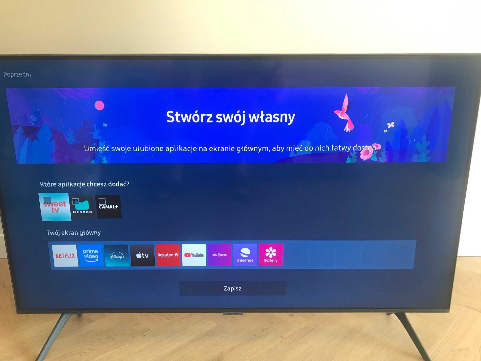 Telewizor Samsung UE43AU7192U 43" LED 4K Tizen DVB-T2