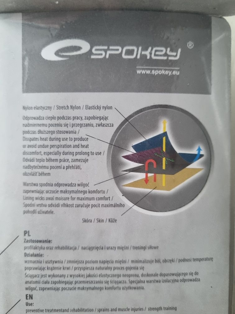 Ściągacz neoprenowy stawu kolanowego rozm S S