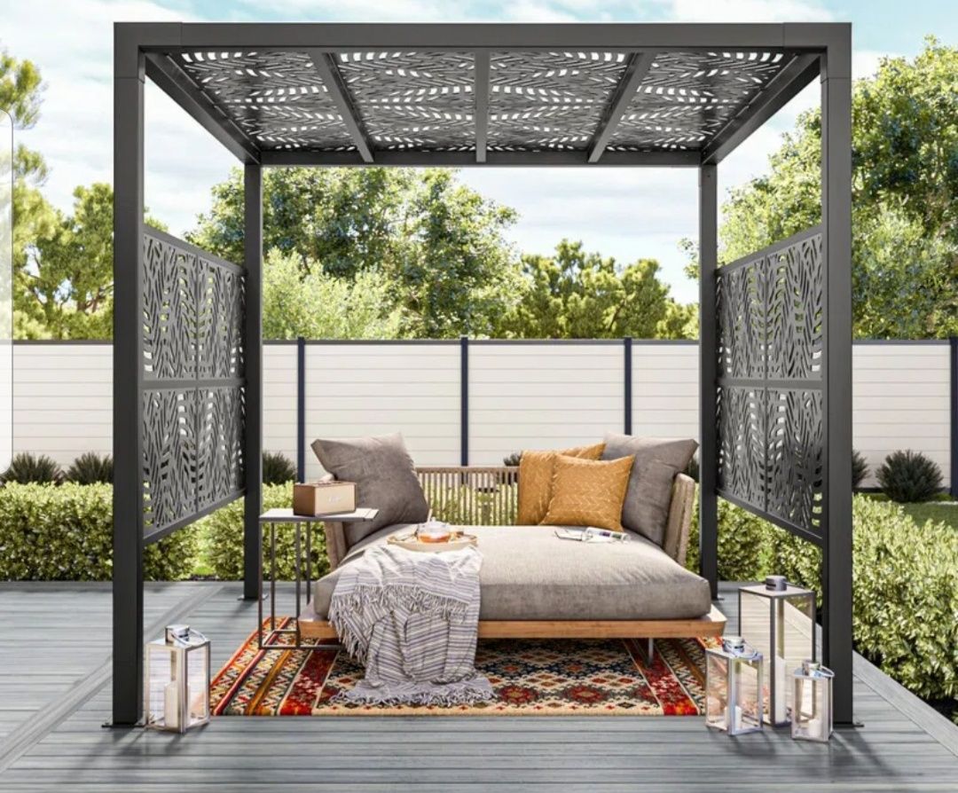 Pergola nowoczesna  metalowa nie altana cnc aluminium