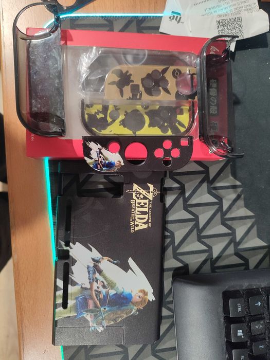 Dou Capa ora nintendo switch v1 e v2