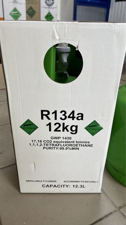 Фреон R134а 12 кг евростандарт в многоразовом баллоне