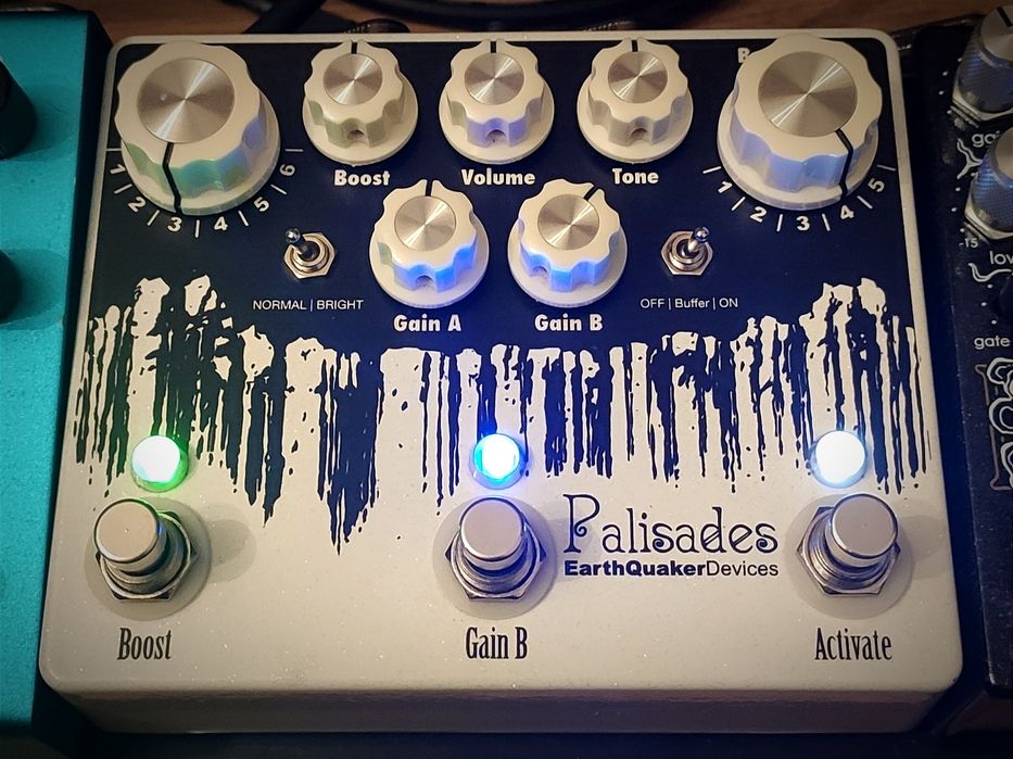 Earthquaker Devices Palisades V2 efekt OVERDRIVE drive lekki fuzz