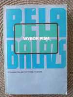 Książka WYBÓR PISM Bela Balas/ WAiF 1987.