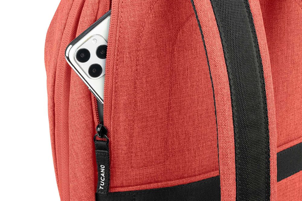 Рюкзак для ноутбука італійської марки Tucano TED 14" coral, -29.9%