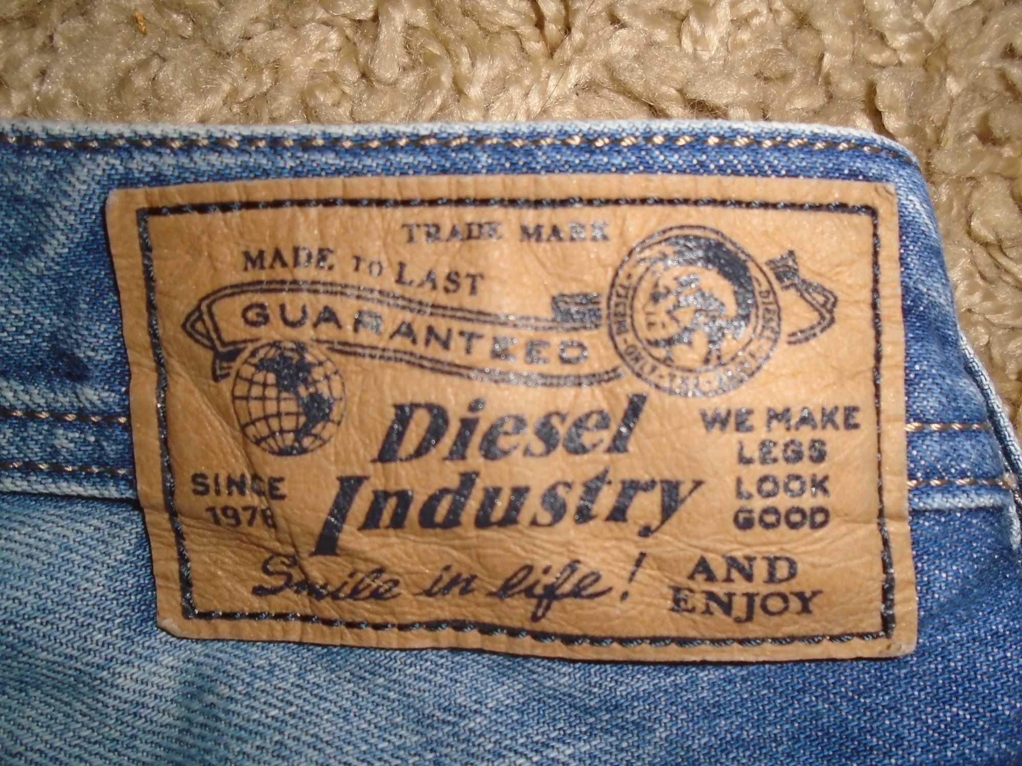 Джинсы Diesel Zatiny Italy W36 L32 Сделано в Италии
