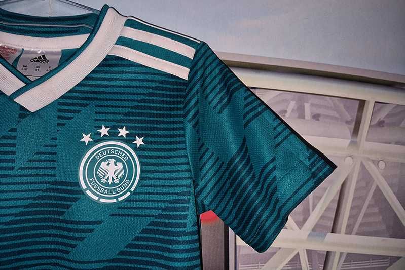 Niemcy Deutscher Fussball-Bund Adidas Climalite 2018-19 home size: 110