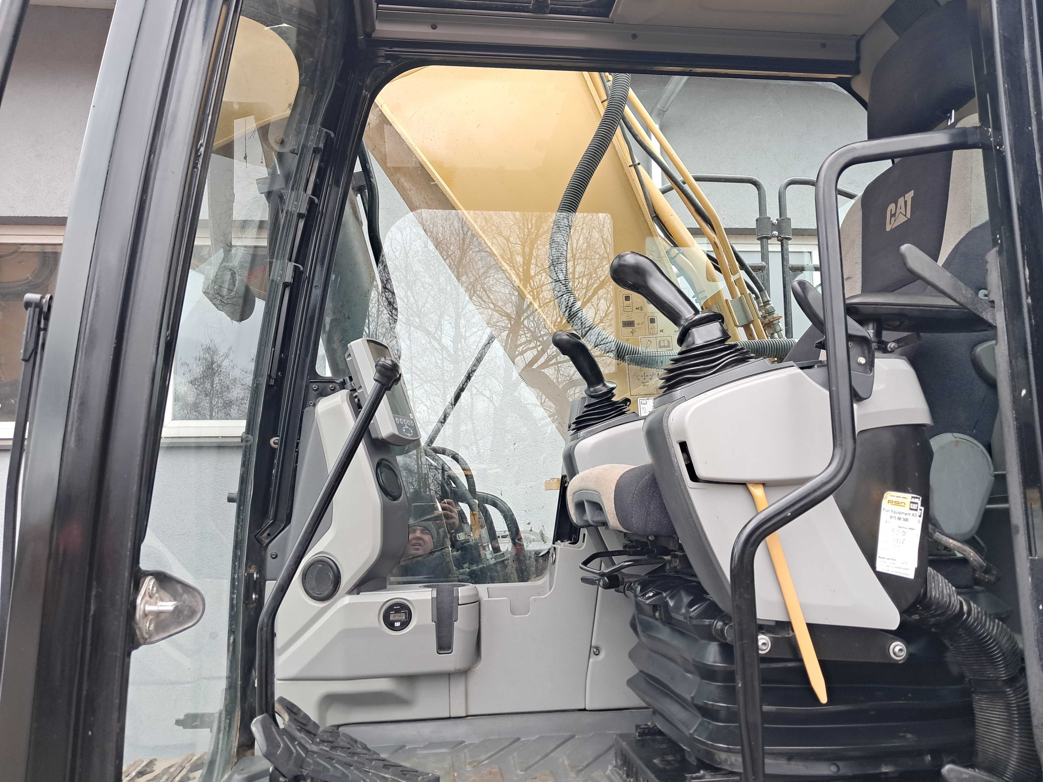 CATERPILLAR 329 EL Oryginał Rototilt ENGCON GPS 3D Centralne Smarowani