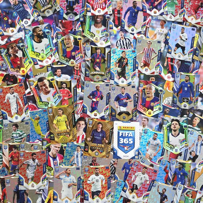 2026 FIFA 365 Adrenalyn KARTY SPORTOWE wszystkie numery dostępne!