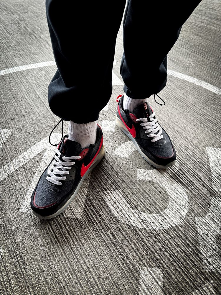 Кросівки Чоловічі Nike Air Max Terrascape 90 "Black/Red" Топ