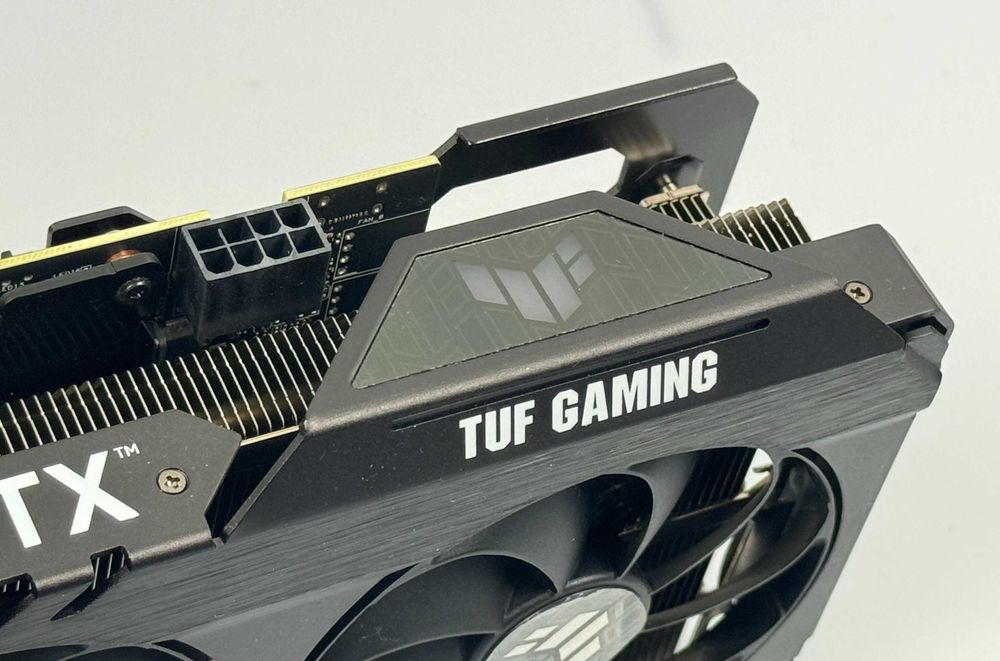Karta graficzna ASUS TUF RTX 3060 Ti 8GB GDDR6 RGB Chłodna Cicha GW12M