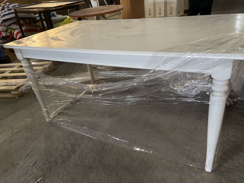 Stol bialy ikea