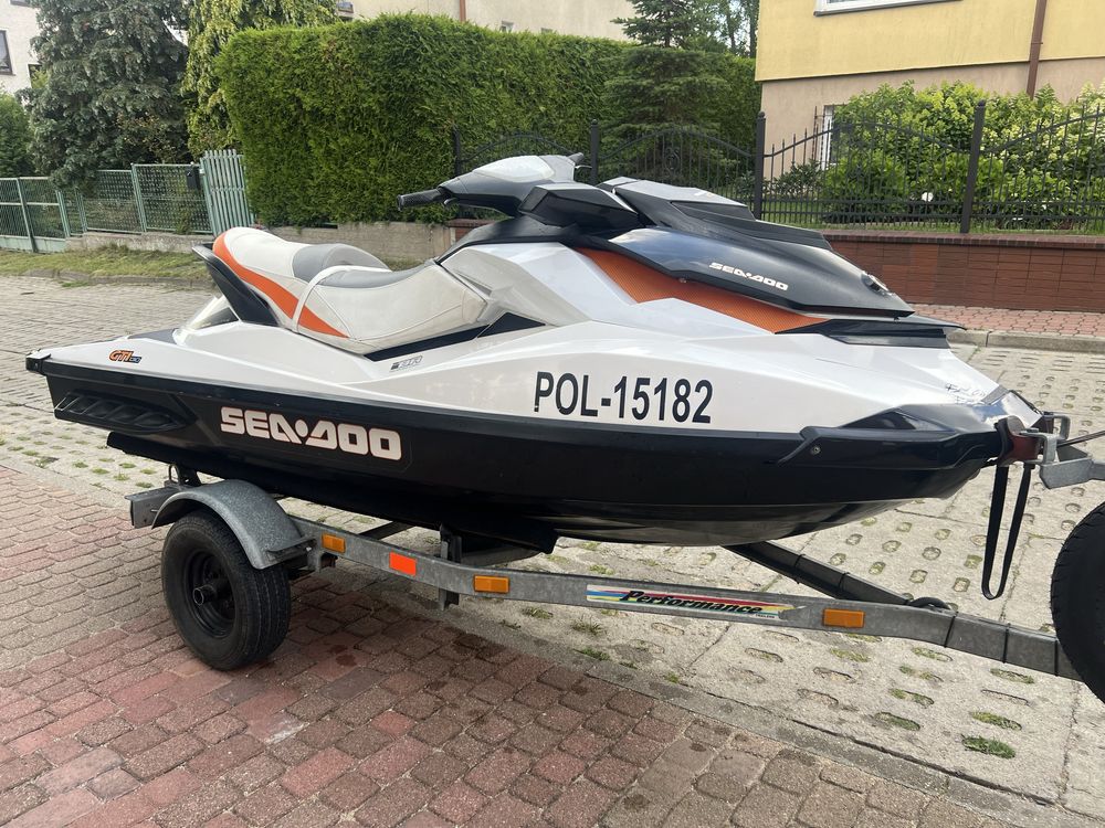 SeaDoo GTI 130 z przyczepką