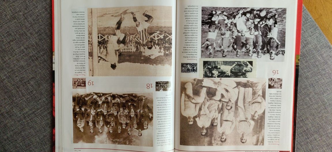 Livro cromos História Visual do SL Benfica