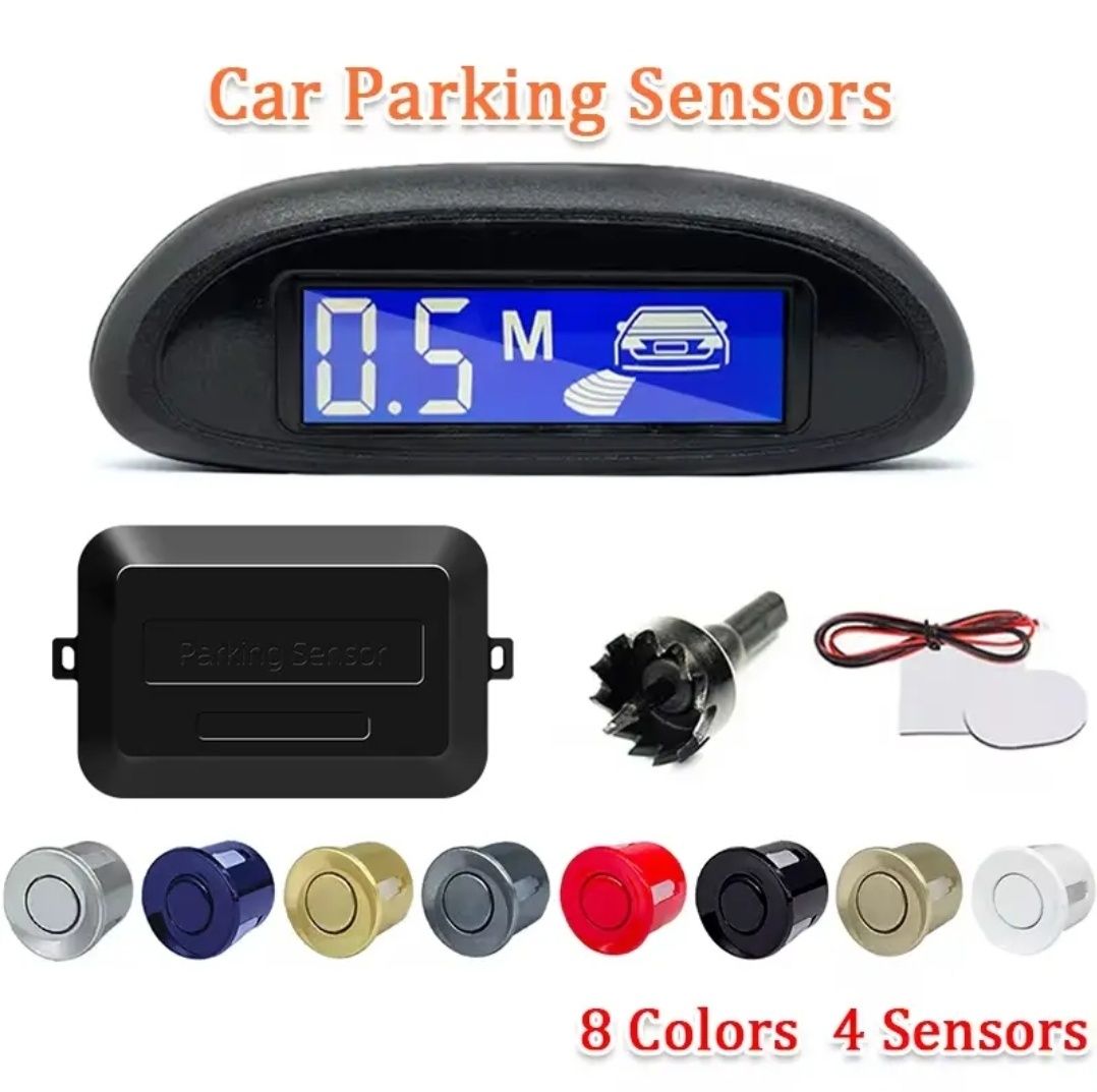 Парктроник  Assistant Parking  с ЖК дисплеем 4 датчика 22 мм