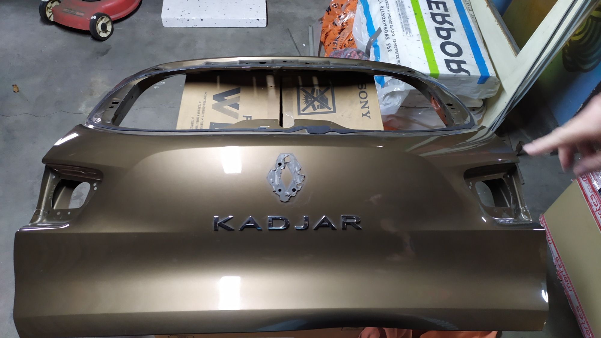 Klapa bagażnika Renault Kadjar 2016