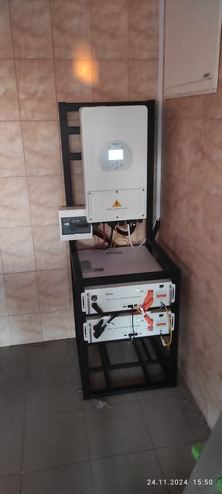 Резервне живлення, монтаж інвертора зарядної станції