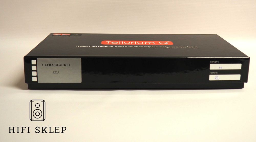 Tellurium Q Ultra Black II RCA-1,5m /zapytaj o promocję !!!