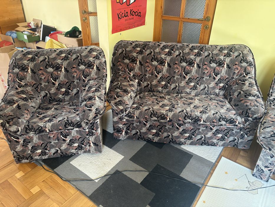 3 elementy Komplet wypoczynkowy taras itp