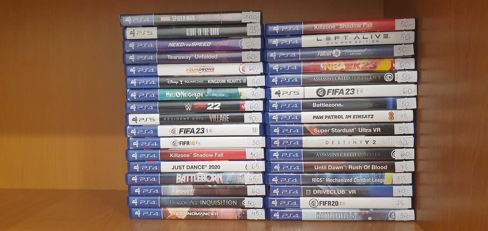 Gry na konsolę PS4/PS5