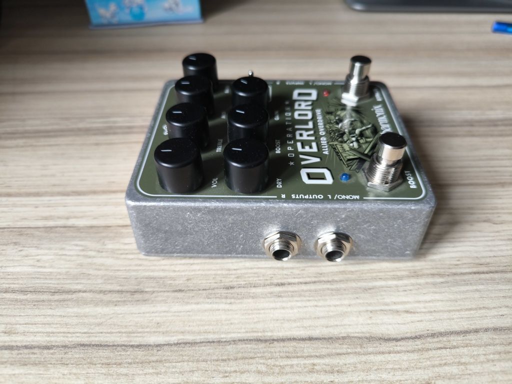 Electro Harmonix Overlord: przester, overdrive, distortion + gratis