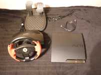 Konsola PS3 wraz z Kierownicą Thrustmaster Ferrari