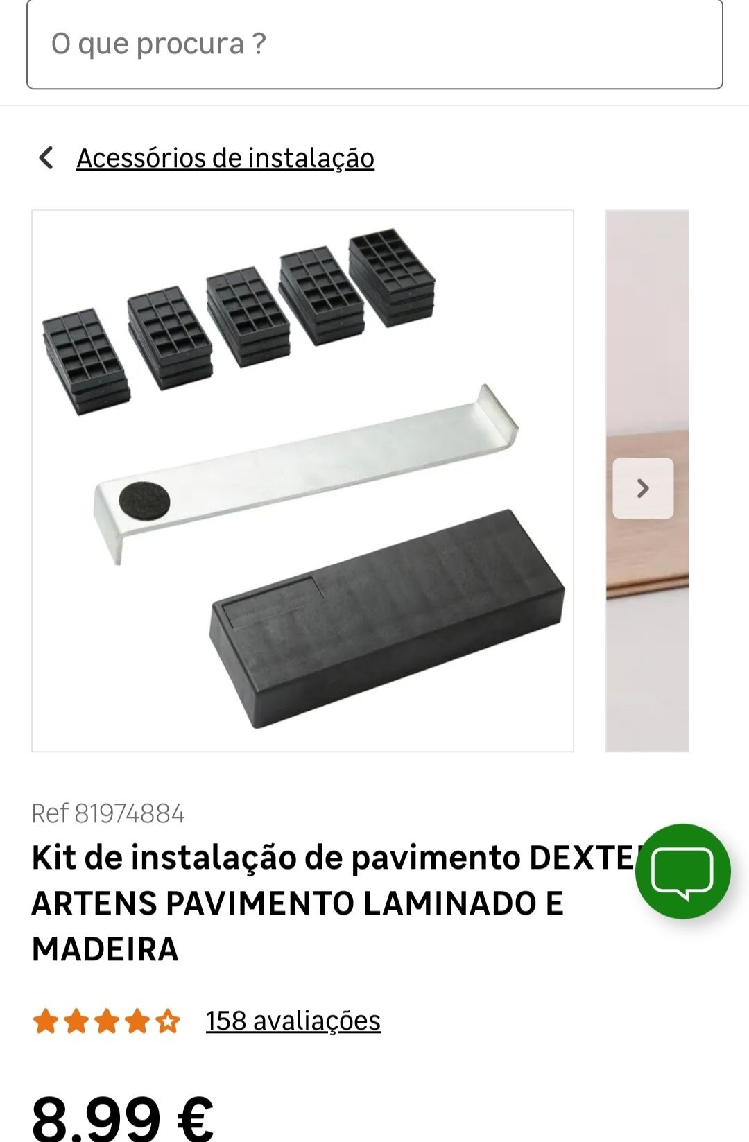 Base para pavimento + kit instalação (NOVO)