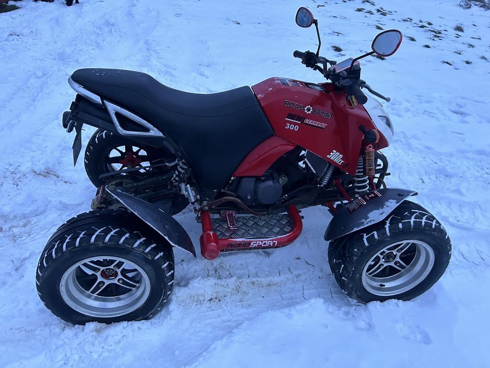 Quad szosowy bashan 300 niski przebieg mozliwy transport