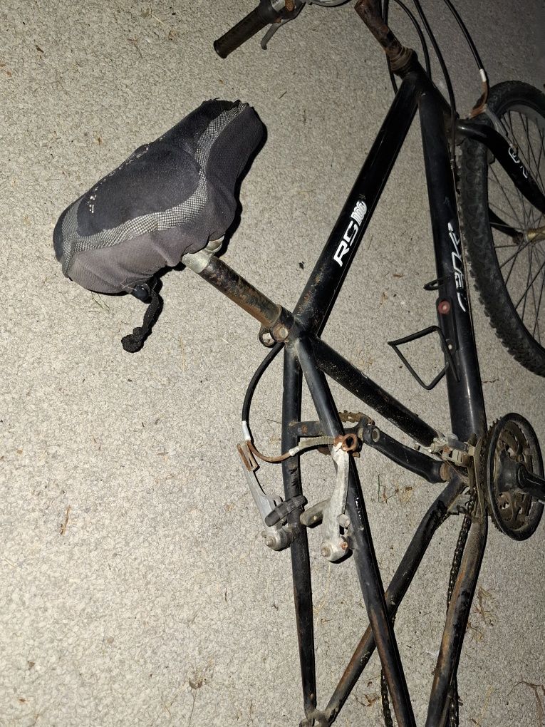 Bicicleta sem roda de trás