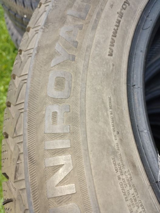 2-4 szt opon215/65r16 uniroyal bieżnik ok 6,5-7mm,outlander