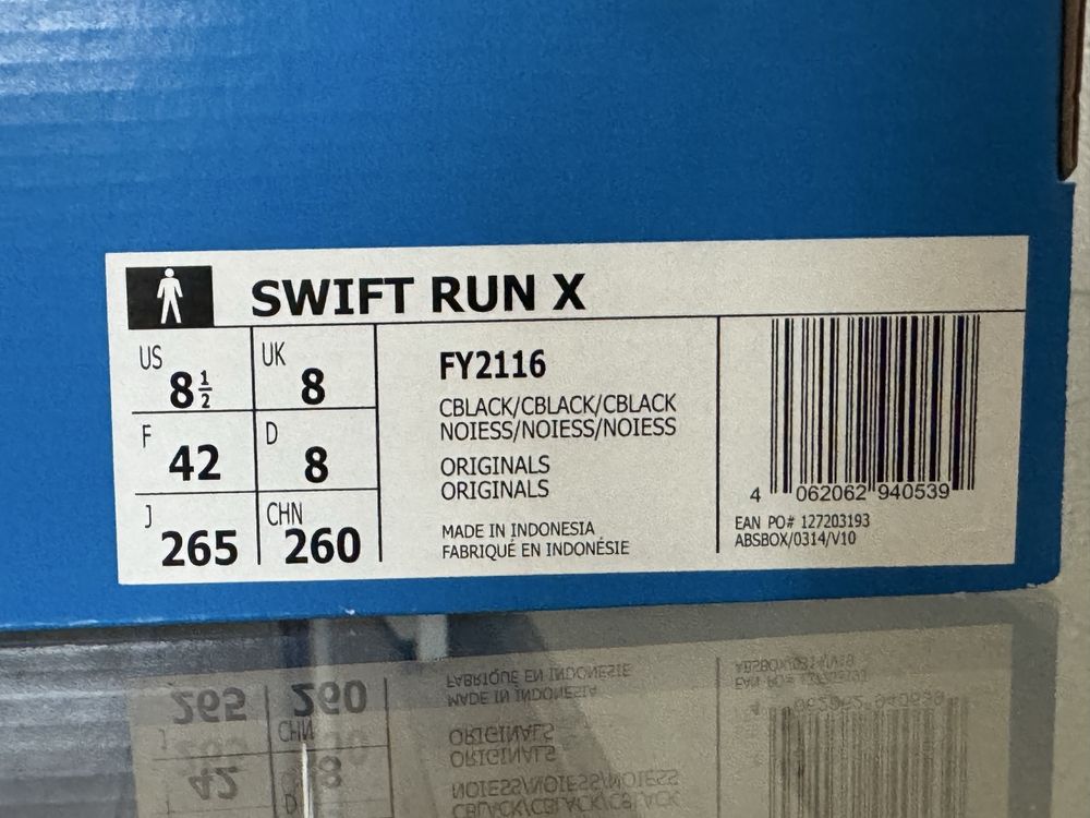 Коосівки Adidas Swift Run X, 42 ( 26,4 см )