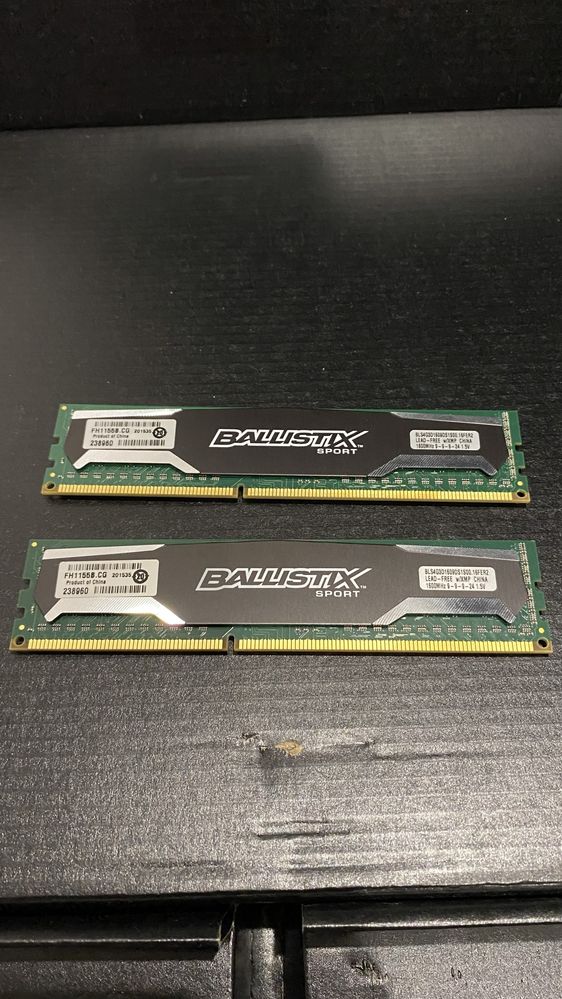 Pamięć RAM DDR3 2x4GB (8GB) 1600MHz Crucial Ballistix Sport