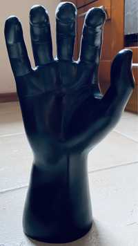 Figurki dłoń męska damska model ekspozycji biżuterii jubilerska czarna