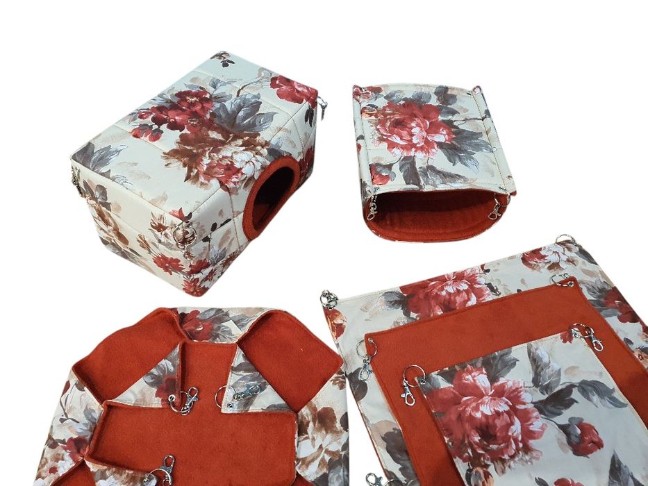 Zestaw komplet mebelków dla gryzoni